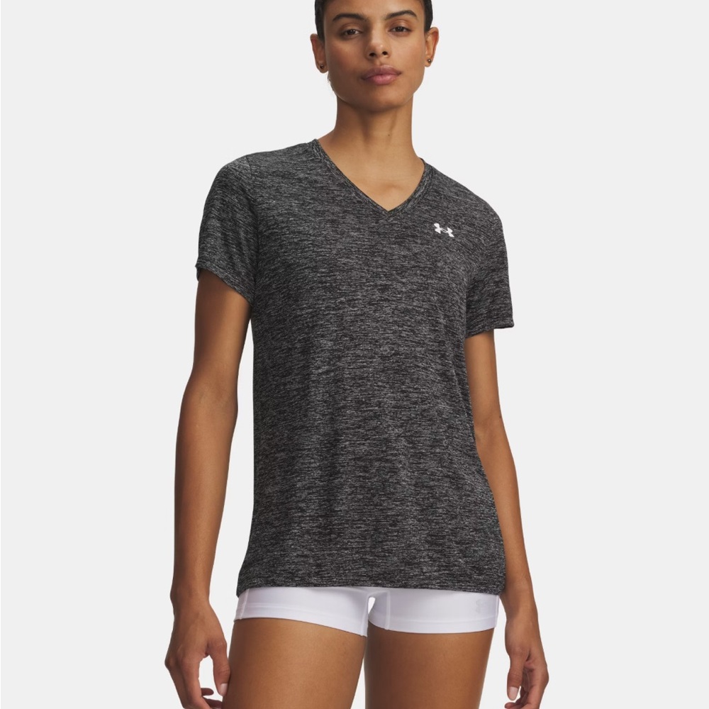 Under Armour Women’s Charcoal V-Neck Tee